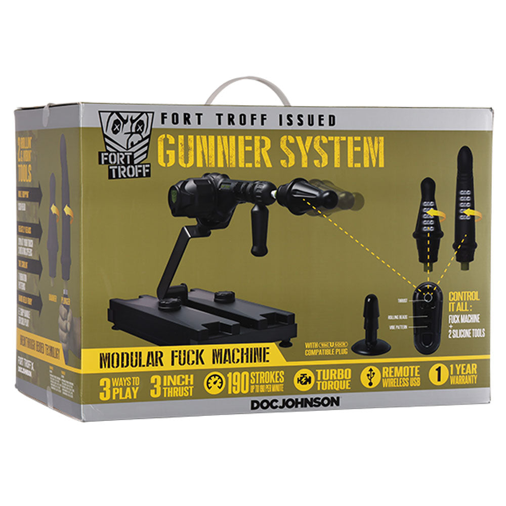 Fort Troff - Gunner System - 3-In-1 Modular Sex Machine