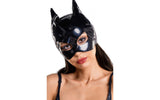 Glossy Wetlook Cat Mask