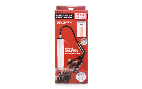 Penis Pump Kit with 2" Cylinder
