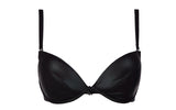 Stretch Wetlook Bra in Black Women Lingerie