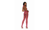 Dreamgirl Diamond Net Bodystocking Neon Pink