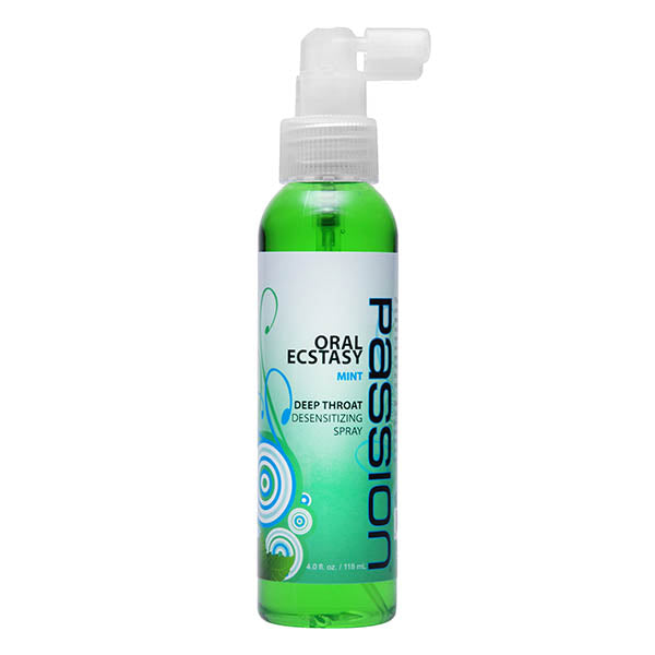 Passion Oral Ecstasy - Mint Flavoured Deep Throat Spray - 118 ml