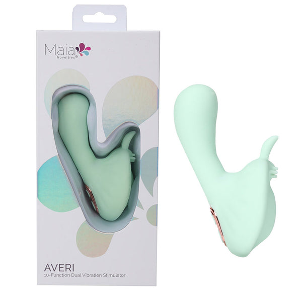 Maia AVERI - Green - Green USB Rechargeable Vibrator