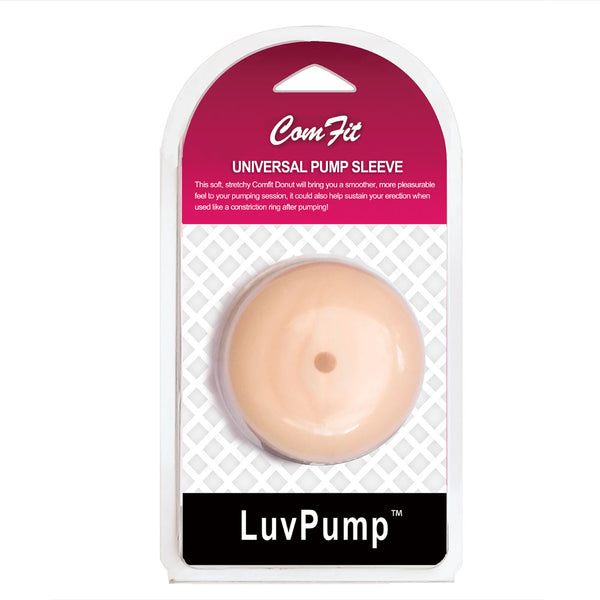 LuvPump ComFit Universal Pump Sleeve - Flesh - Flesh Vagina Universal Penis Pump Sleeve