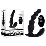 Evolved BEAD ME UP - Black 16.8 cm USB Rechargeable Vibrating Anal Beads with Wireless Remote