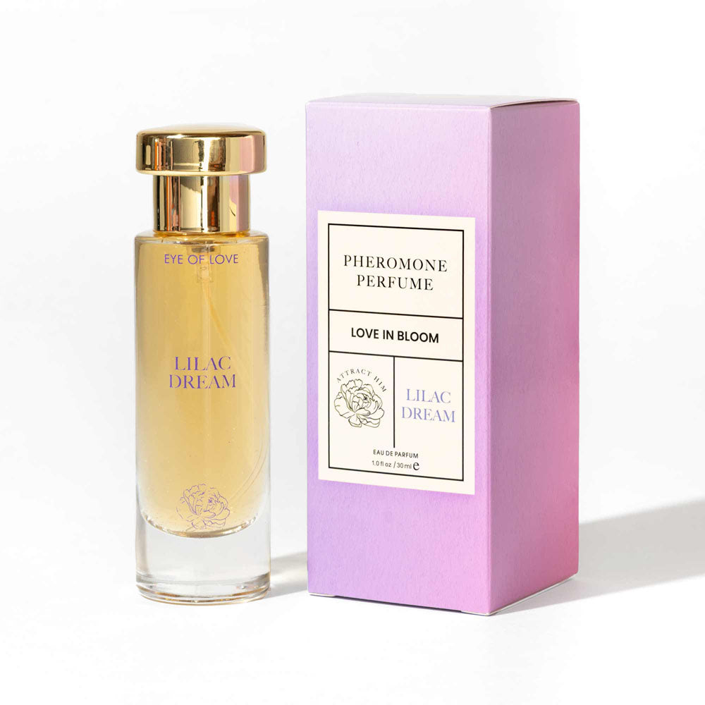 Eye Of Love Love In Bloom Lilac Dream Pheromone Perfume - 30ml - Vanilla Scented Pheromone Parfum for Women to attract Men - 30 ml Spray