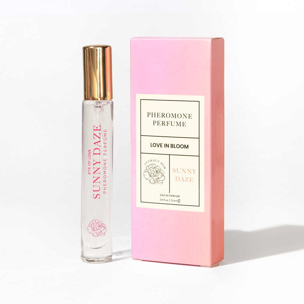 Eye Of Love Love In Bloom Sunny Daze Pheromone Perfume - 10ml - Floral & Citrus Scented Pheromone Parfum for Women to attract Men - 10 ml Spray
