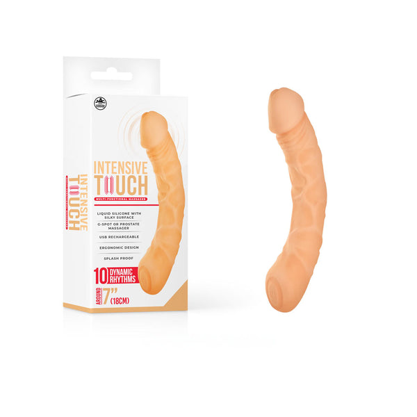 Intensive Touch - Flesh - Flesh 18 cm USB Rechargeable Vibrator