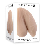 Gender X THE UNCIRCUMCISED PACKER - Light - Flesh 11.5 cm Packer