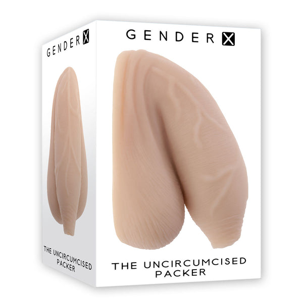 Gender X THE UNCIRCUMCISED PACKER - Light - Flesh 11.5 cm Packer