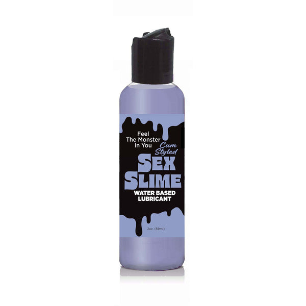 Sex Slime Cum Style Creature Lube - Purple 60 ml - Purple Cum Style Water Based Lubricant - 60 ml Bottle