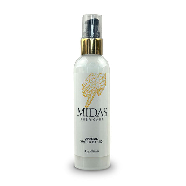 Midas Opaque Water Based Lubricant - 118 ml - Water Based Cum Lube - 118 ml