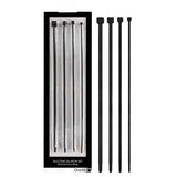 OUCH! Urethral Sounding Dilator Set - Black Silicone Urethral Sound Set