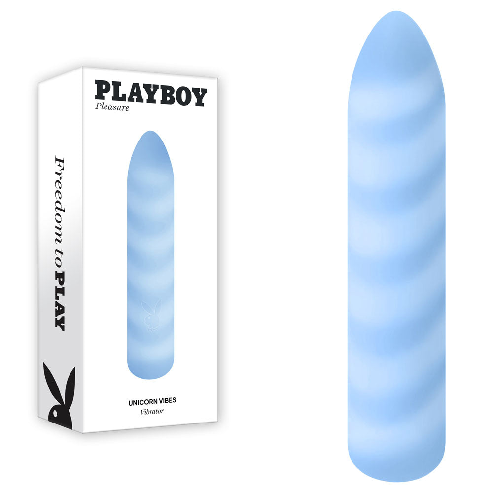 Playboy Pleasure UNICORN VIBES - 11.7 cm USB Rechargeable Bullet
