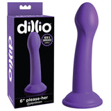 Dillio 6'' Please-Her - Purple 15.2 cm Dong