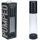 PUMPED Hyperpump Automatic Pump - Gunmetal - Gunmetal Grey USB Rechargeable Auto Penis Pump