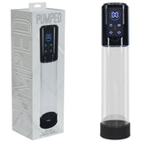PUMPED MegaLift Automatic Penis Pump - Black - Black/Clear USB Rechargeable Auto Penis Pump