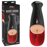 PDX Elite Fap-O-Matic Pro XL - Light - Flesh USB Rechargeable Auto Stroker