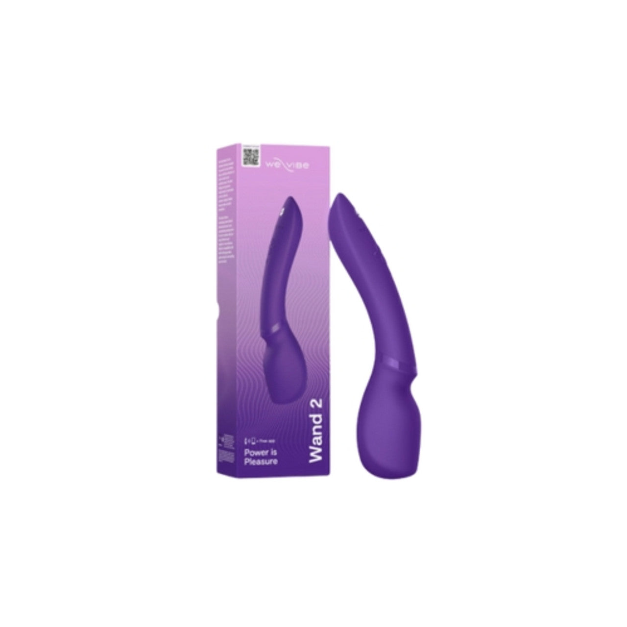 We-Vibe Wand 2 Personal Massager Vibrator | App Controlled G-Spot Stimulator Vibrator Dildo