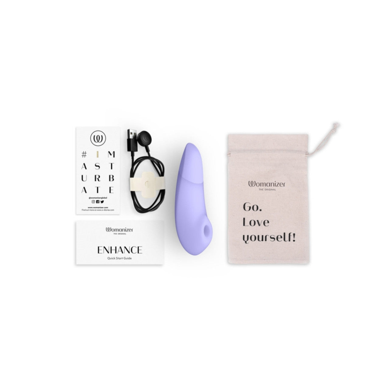 Womanizer Enhance 2 in 1 Air Massage Adult Toys & Clitoris Vibrator for women