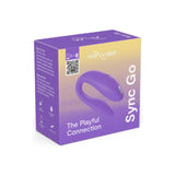 We-Vibe Sync Go Couples Vibrator with Travel Case  | App Controlled G Spot & Clitoris Stimulator